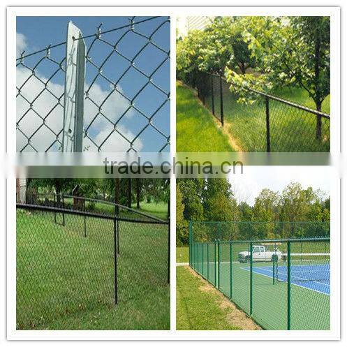 Wholesale China CE&ISO certificated electro galvanized chain link fence mesh(Pro manufacturer)