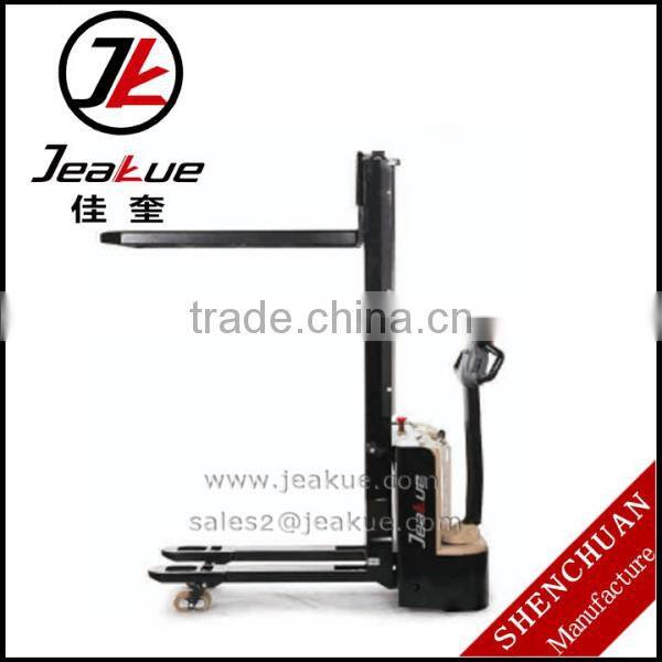 1 ton single-column full electric stacker