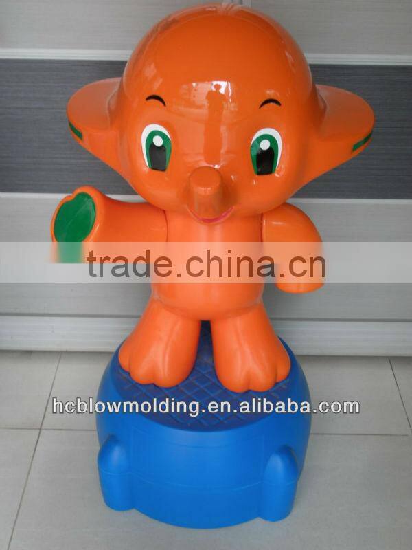 OEM Blow Molding Plastic Toy 3D Cartoon novelty toy,plastic crafts Hui zhou Factory