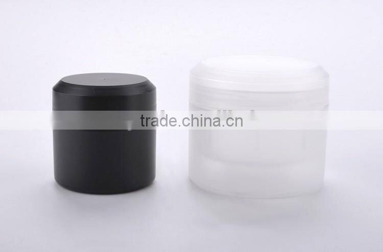 250g PP cream jar double walled cosmetic jar