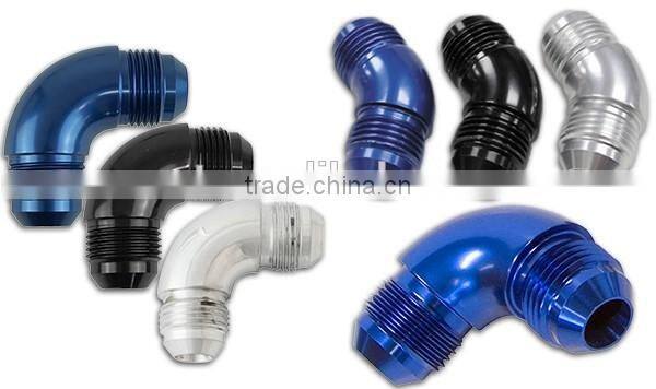 VMT car performance 90 degree AN10 full flow male fittings adapters