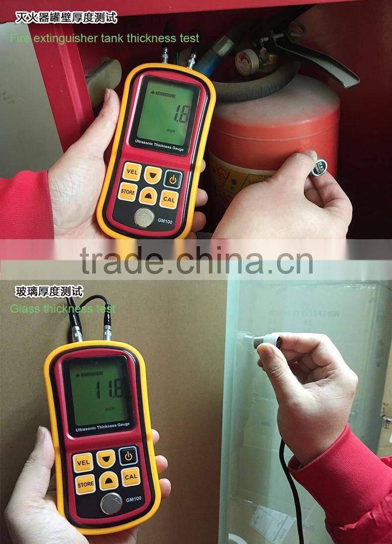 GM100 Non Destructive Ultrasonic Thickness Tester