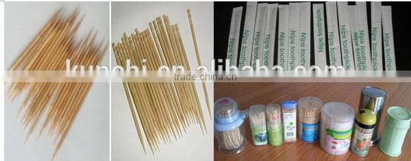 LONG-LIFE wood/wooden tooth pick machine with high reputation