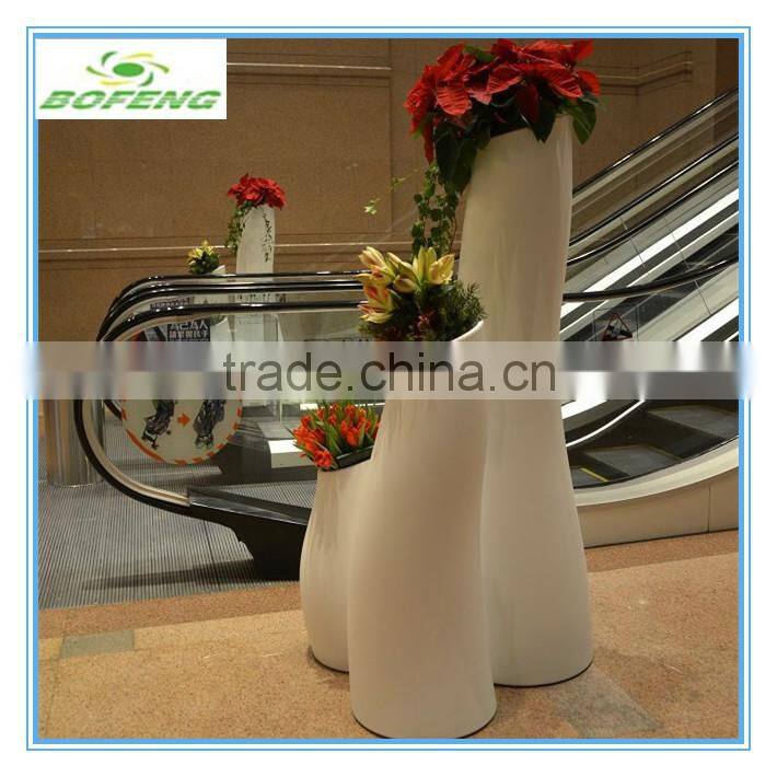 Qingdao high quality popular frp flowerpot