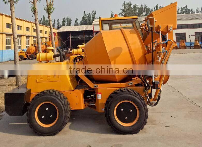 0.5 cubic meters mini concrete mixer truck in China
