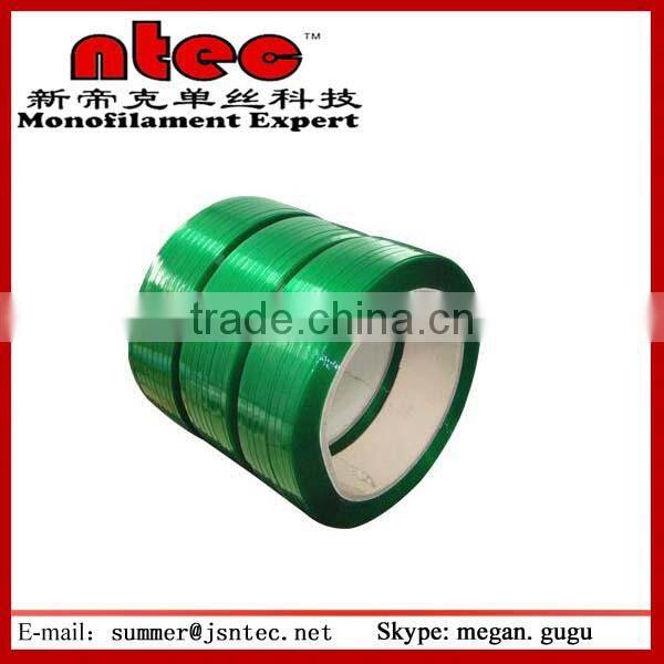 2016 plastic industry pet strapping strong tension pet packing belt price