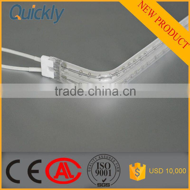 Short wavelength infrared heater lamp for Solar PV PECVD machine