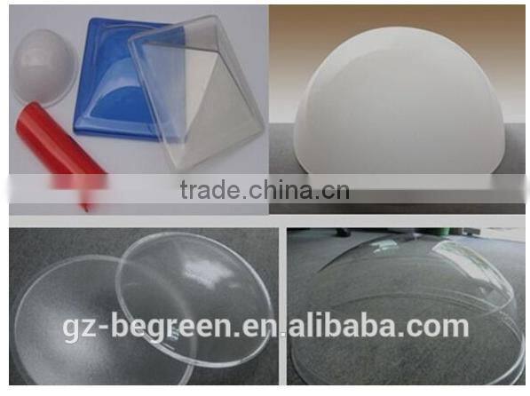 polycarbonate PC plastic Round&Pyramid motor roof skylight covers