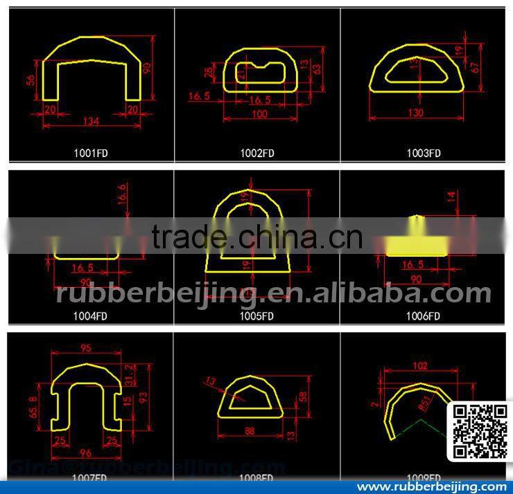 Factory price rubber bumper for marine/ship/boat, dock rubber fender