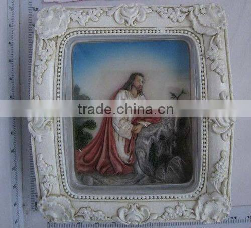 Wall decorative resin religious frames