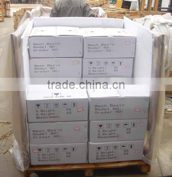 White onyx wash basin