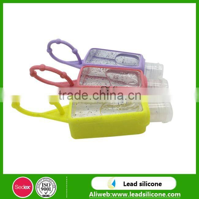 Wholesale Manufacturers FDA 30ML Silicone Hand Sanitizer Gel Holder