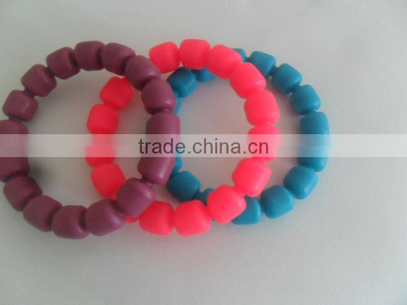 embossed silicone bracelet