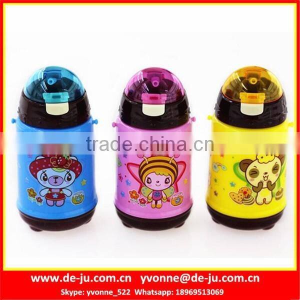 Thin Neck Handle Fruit Juice Water Bottle