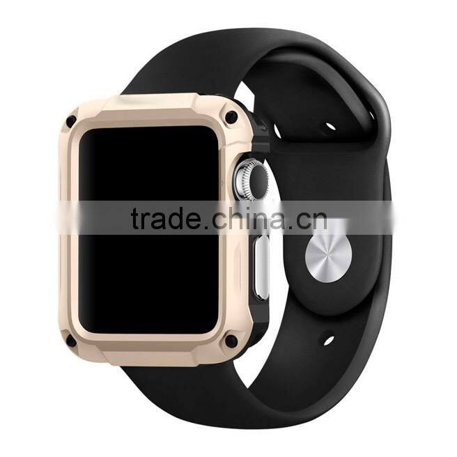 Endurable for apple watch rugged case,for apple watch rubber case, for apple watch accessories protective watch cover