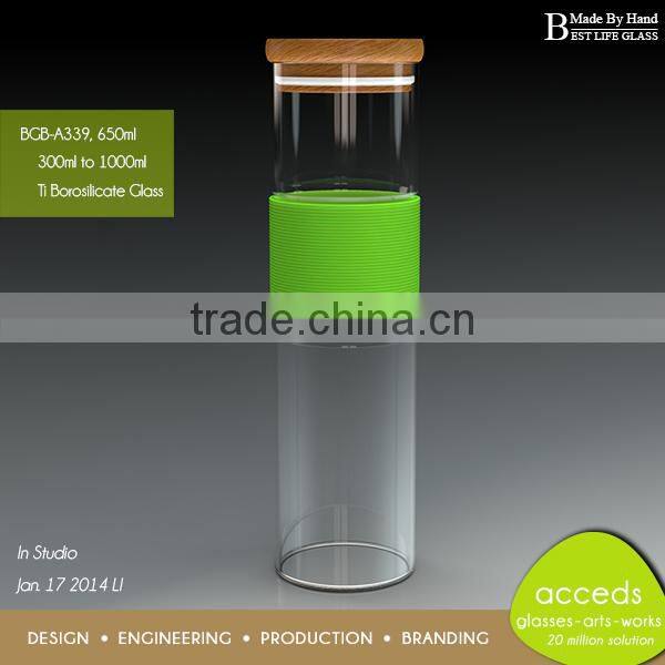 Promotion Gift Clear Glass Candy Container