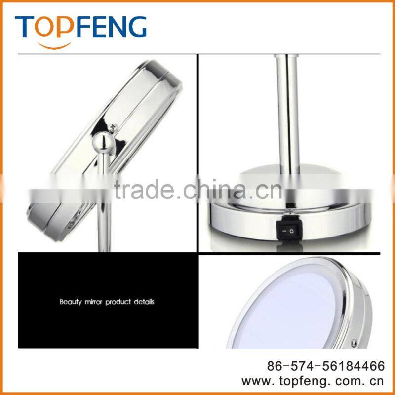 led light magnifying cosmetic mirror/led light makeup mirror/compact mirror