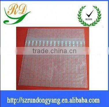 Air plastic bubble packing bags for 750ml wine bottles