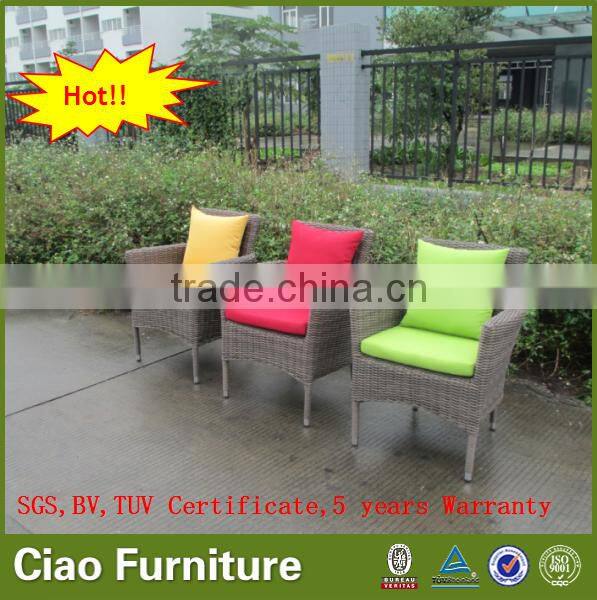 Leisure outdoor sling fabric garden dining chair furniture