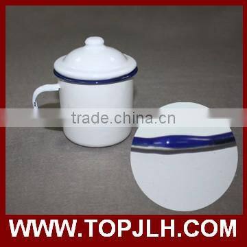 eco-friendly feature sublimation enamel mug images printed