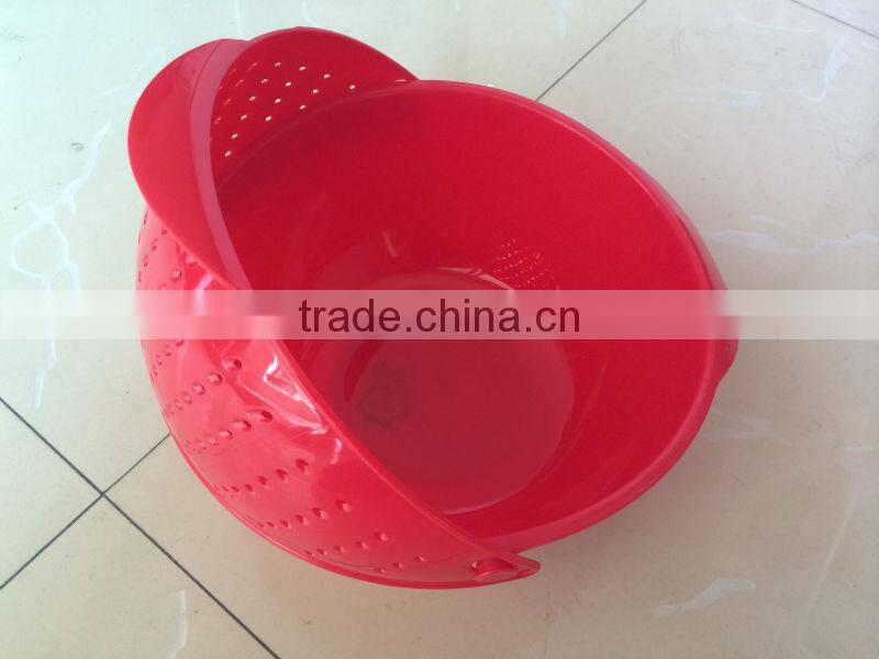 Plastic Vegetable Draining Strainer Basket