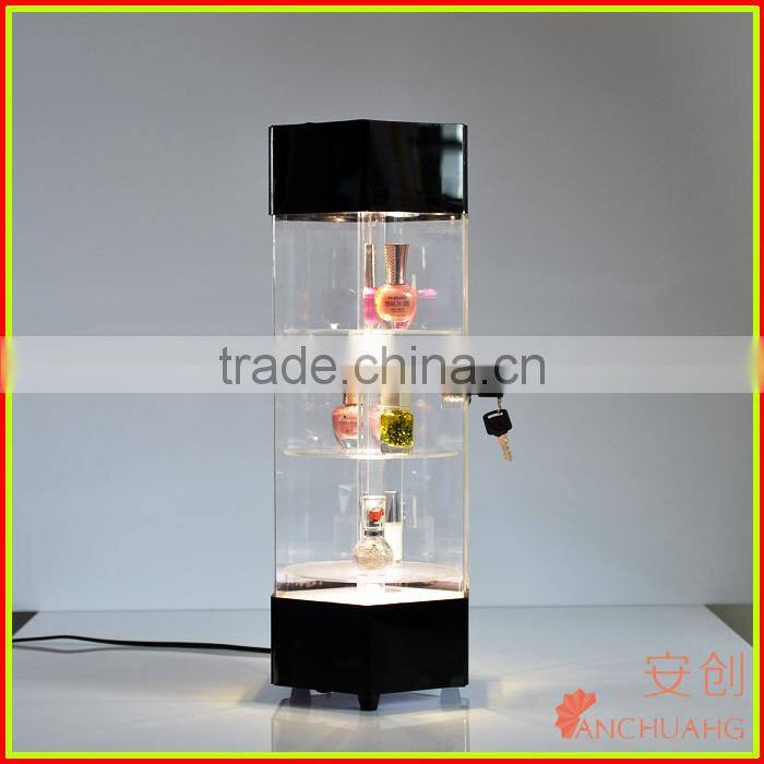 display cabinet with lock