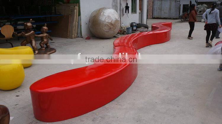 Long 12m fiberglass leisure chair