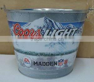5QT Metal Beer Ice Bucket