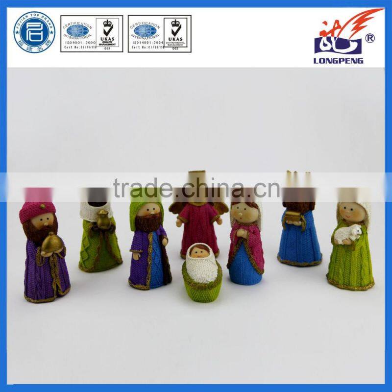 Polyresin Christian Gifts Nativity Set Figures Baby Jesus