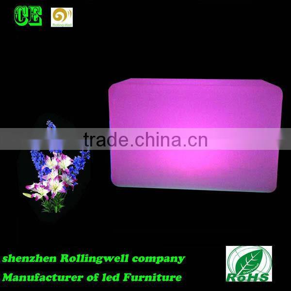 Led bench lounge furniture, cheap barstools lighting/ led bar chairs