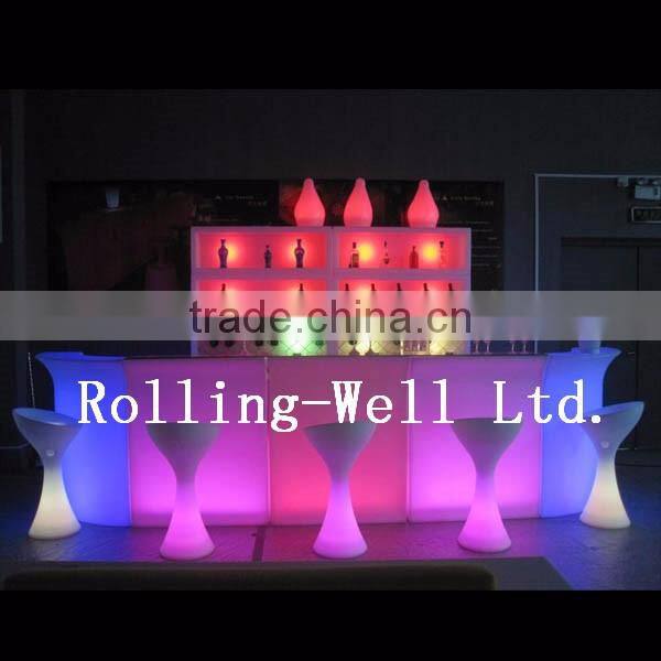 waterproof LED Cube with RF remote, party, event, home decor, bar, night club accessories