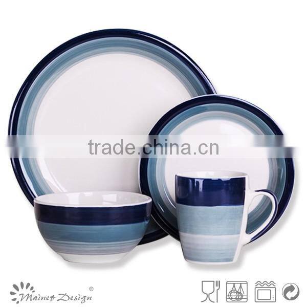 16pcs handpainting stoneware dinnerware