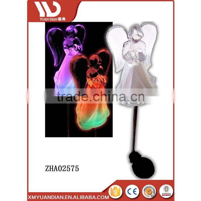 Personalized Ornaments Wholesale Solar Angel Lights Garden Stakes With Wings