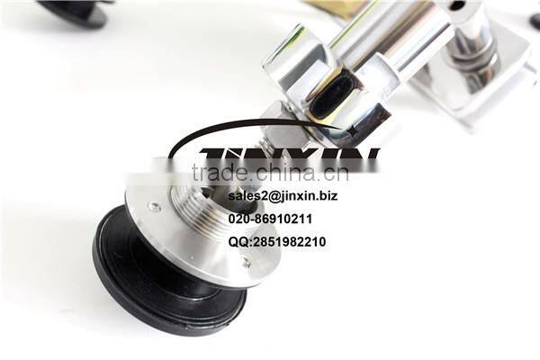 JINXIN SS304,316 Best Sell glass to wall connector for curtain wall spider fitting