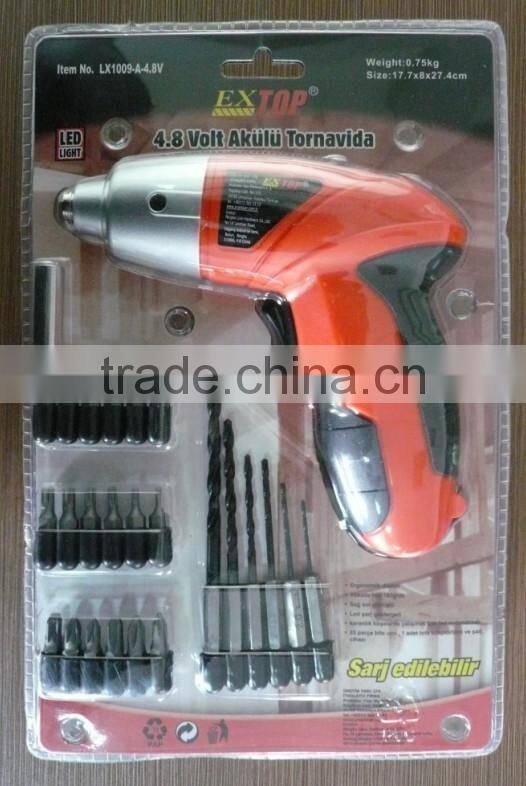 Turkey hot sale cordless automatic screw driver