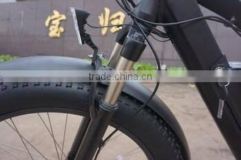 2017 popular high power atv fat tyre style snow bike electric bicycle electric fat bike