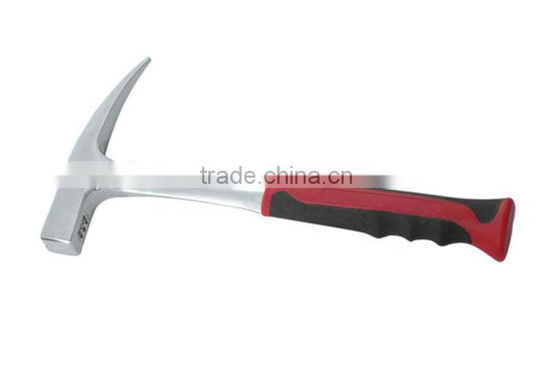 good quality TUV/GS 0.6KG one-piece roofing hammers with steel handle