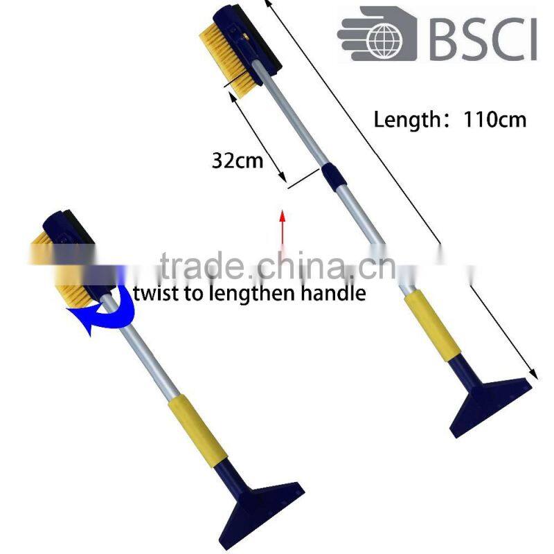 High Quality Long handle Winter Telescopic SUV Car snow broom brush