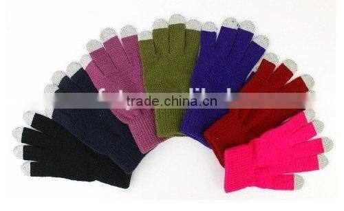 China Wholesale Softtextile Touch Screen Gloves for sale