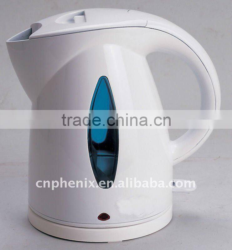 Plastic cordless kettle