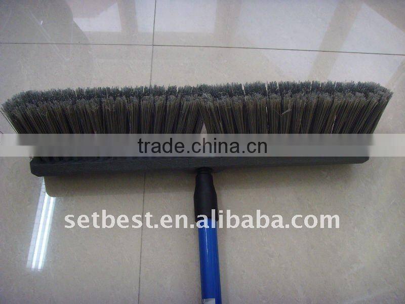 Heavy-duty push broom 18/24" Pro