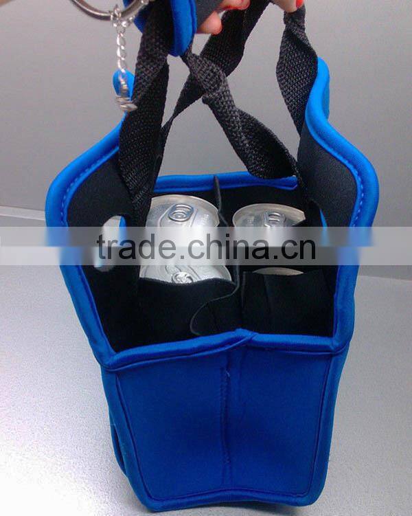 Neoprene 6 Pack Bottled Mineral Water Cooler Bag