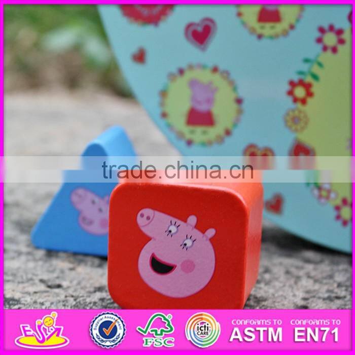 2016 new design educational wooden balance toys for kids W11F066