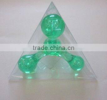 plastic four horns body massager in various colors/Plastic Mini Massager With 4 Points