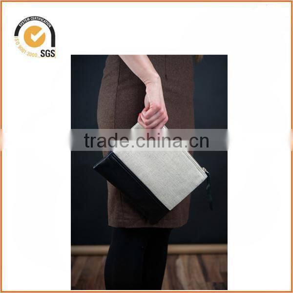 Mr Mustache Canvas Zipper Pouch By Chiqun Dongguan CQ-H01055