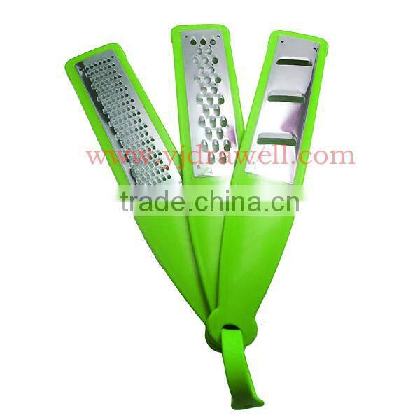 FG-6395 3PCS High Quality Multi Function Stainless Steel vegetable grater