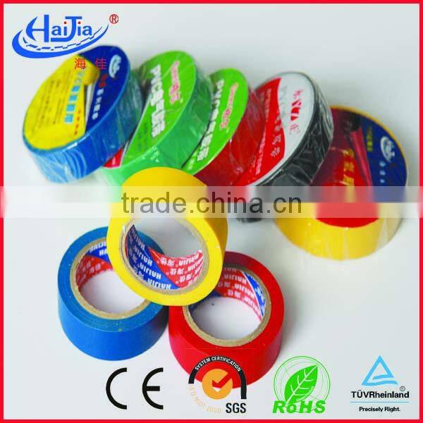 waterproof transparent clear PVC electrical insulation tape pvc tape