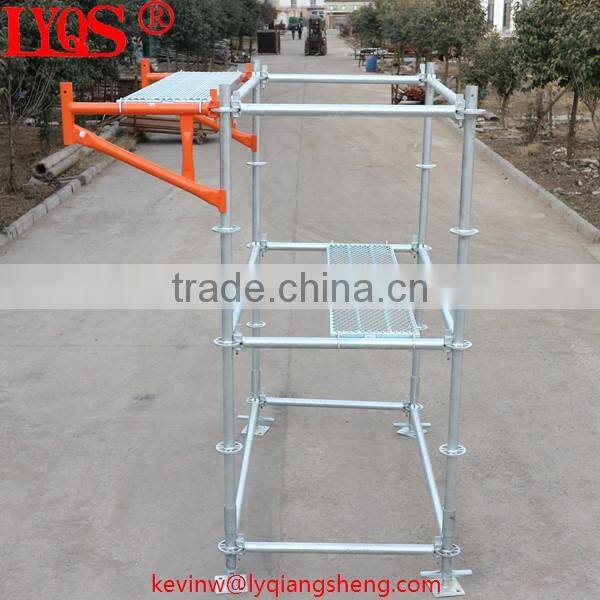 Construction outer scaffolding system ringlock scaffolding