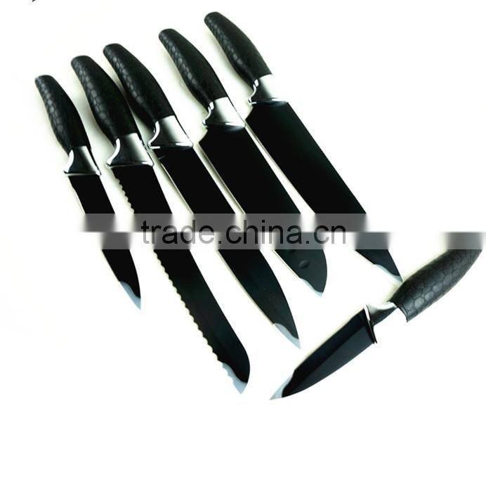 51009 6PCS STAINLESS STEEL SET Cutlery Knife Set
