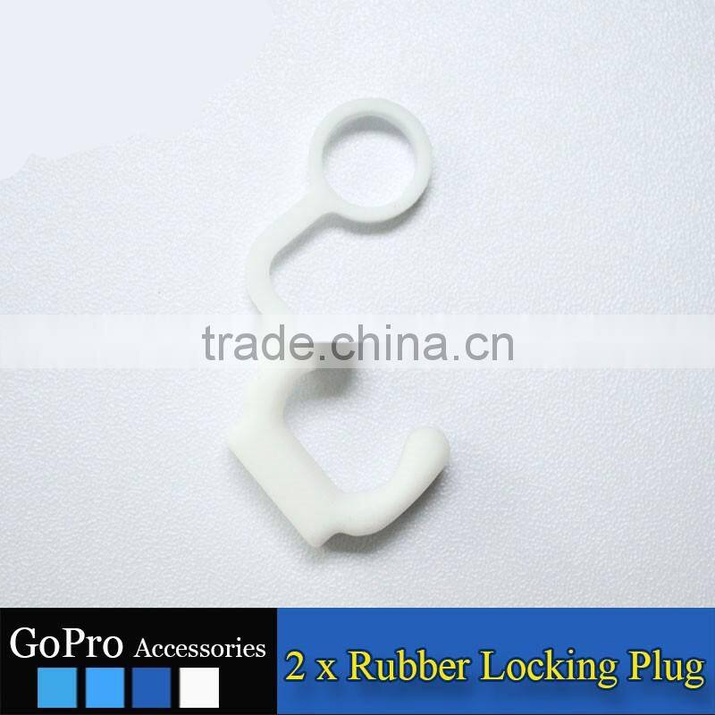 2016 New Wholesale locking plug for sports camera accessory action camera case